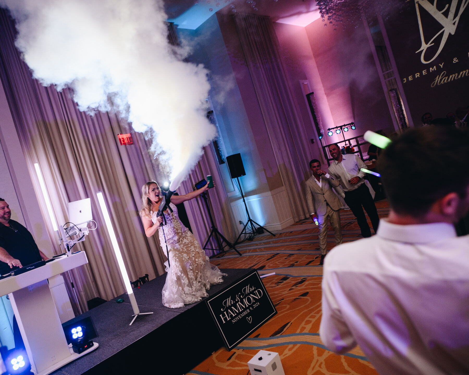 Enhancements for high-energy weddings, À la carte upgrades that take the room from good to wow.